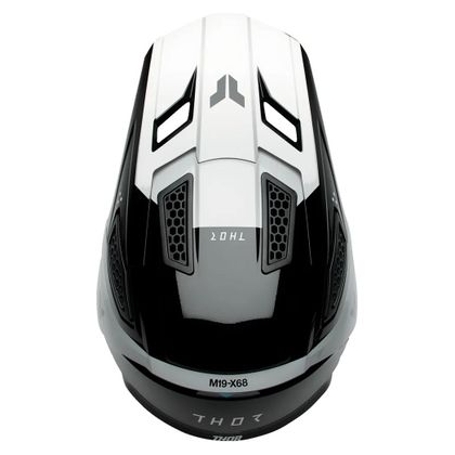 Casque cross Thor FLEET - STORM 2025 - Noir / Blanc
