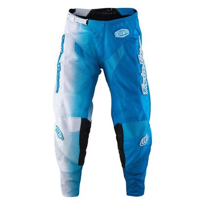 Pantalon cross TroyLee design GP AIR 50/50 WHITE/BLUE  2017