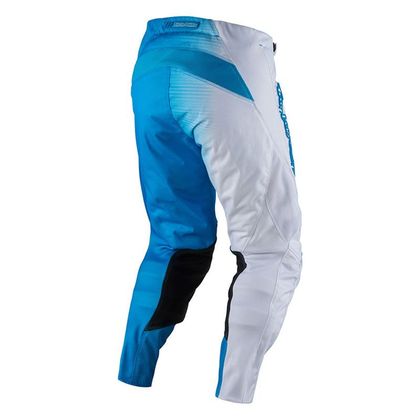 Pantalón de motocross TroyLee design GP AIR 50/50 WHITE/BLUE  2017