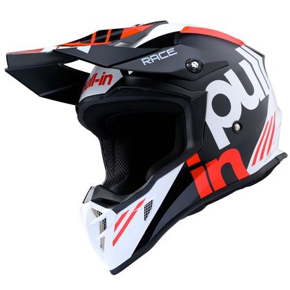 Casque cross Pull-in RACE BLACK RED 2020 Ref : PUL0291 