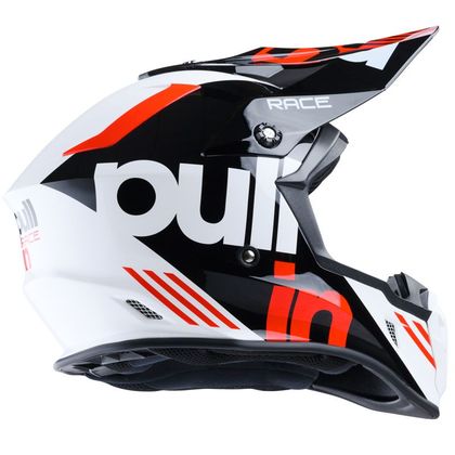 Casque cross Pull-in RACE BLACK RED 2020