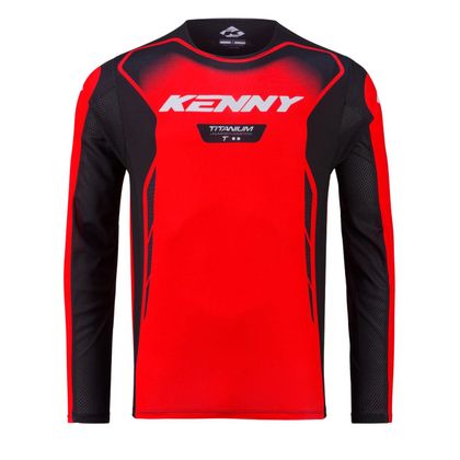 Kenny TITANIUM 2027 Crosshemd - Schwarz / Rot Ref : KE3093 