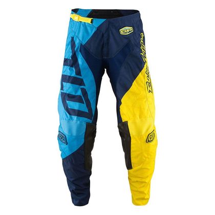 Pantaloni da cross TroyLee design GP QUEST BLUE/YELLOW  2017
