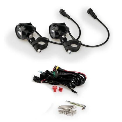 Puig 2.0 homologierte Zusatzscheinwerfer Lichter Universell - Schwarz