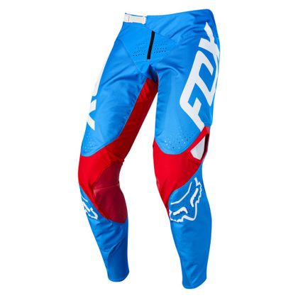 Pantaloni da cross Fox 360 RWT - SPECIAL EDITION - WHITE RED BLUE 2018 Ref : FX2044 