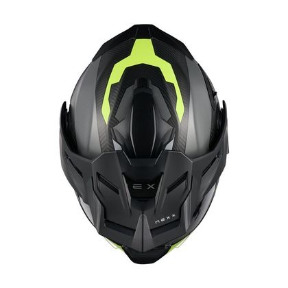 Nexx X.LIFECOUNTRY - TERRA Helm - Grijs / Geel