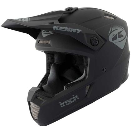 Casco de motocross Kenny TRACK - SOLID - BLACK 2022 Ref : KE1329 