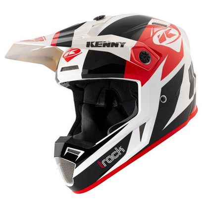 Casco de motocross Kenny TRACK - GRAPHIC - BLACK RED 2021 Ref : KE1324 