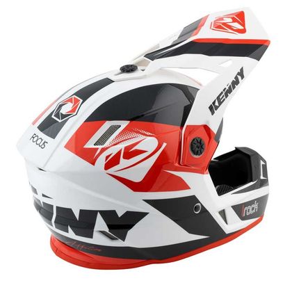 Casque cross Kenny TRACK - GRAPHIC - BLACK RED 2021