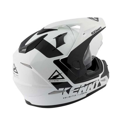 Casque Kenny EXTREME - GRAPHIC - WHITE BLACK