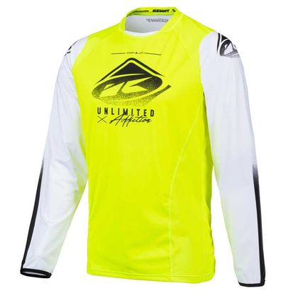 Camiseta de motocross Kenny TITANIUM - NEON YELLOW WHITE 2021 Ref : KE1345 