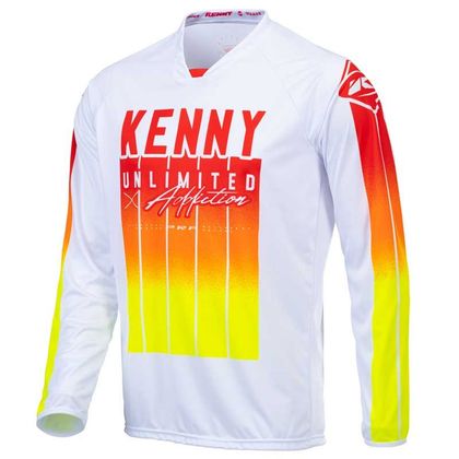 Maillot cross Kenny PERFORMANCE - STRIPES - RED 2021 - Rouge Ref : KE1374 