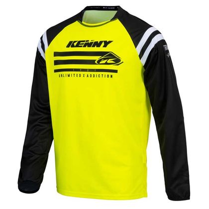 Camiseta de motocross Kenny TRACK - RAW - NEON YELLOW 2021 Ref : KE1392 