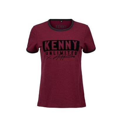 T-Shirt manches courtes Kenny LABEL WOMAN - Rouge