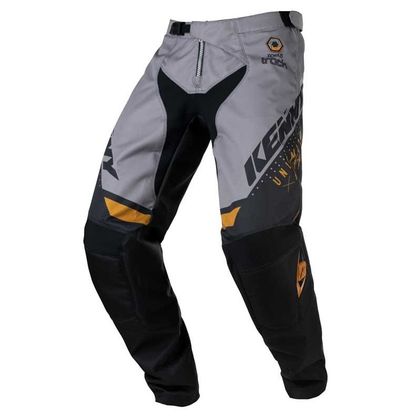 Pantalón de motocross Kenny TRACK - FOCUS - BLACK GREY GOLD 2021 Ref : KE1378 