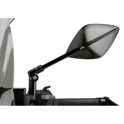 Puig TOP TECH 1 stuur Achteruitkijkspiegel Universeel - Zwart