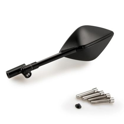 Puig TOP TECH 1 stuur Achteruitkijkspiegel Universeel - Zwart