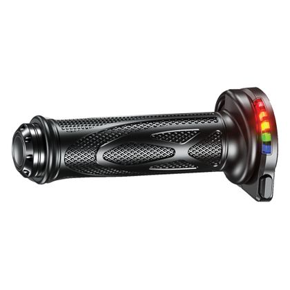 Poignées chauffantes Bike It Commander 22 mm Universel - Noir