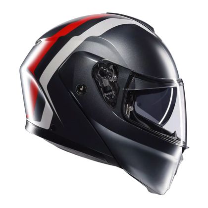 AGV STREETMODULAR - RESIA MATT Modulair helm - Grijs / Grijs