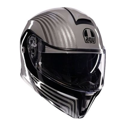 AGV STREETMODULAR - ISEO Modularhelm - Grau / Schwarz