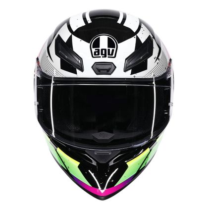 AGV K1 S - PUNKPULSE Integraalhelm - Zwart / Paars