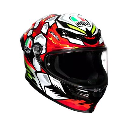 Casque intégral AGV K6 S - BEZZECCHI 2024 - Multicolore Ref : AG1144 