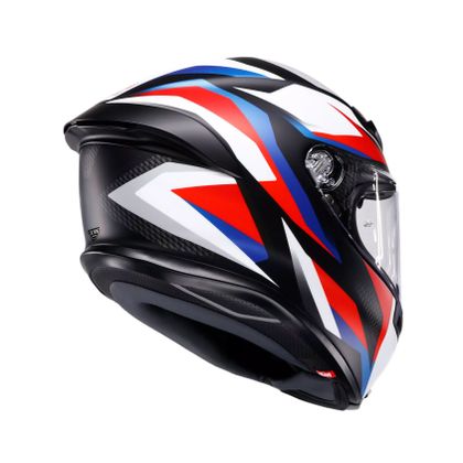 AGV K6 S - TIMEWARP Full-face helmet - Black / Red