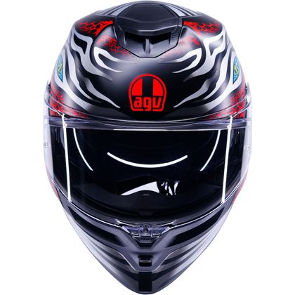 Capacete integral AGV K5 VIVERNA MATT - Preto / Vermelho