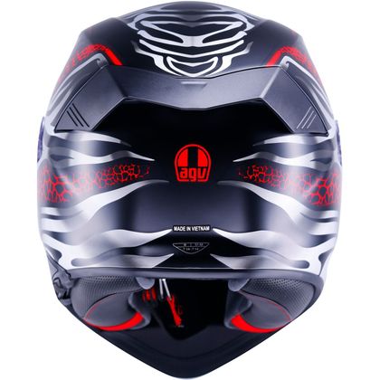 Capacete integral AGV K5 VIVERNA MATT - Preto / Vermelho
