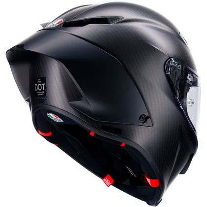 Capacete integral AGV PISTA GP RR S MONO MATE CARBON - Carvão