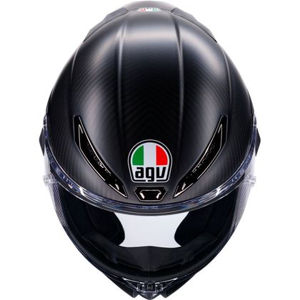 Capacete integral AGV PISTA GP RR S MONO MATE CARBON - Carvão