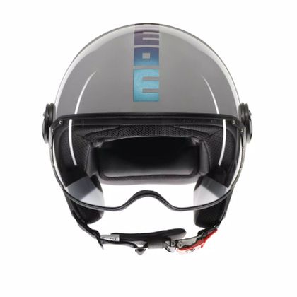 Momo Design FGTR KLASSIEK Helm - Blauw / Roos