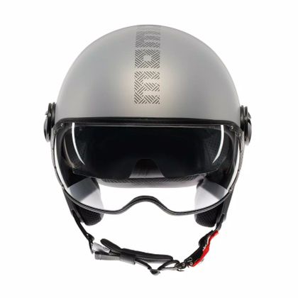 Casque jet Momo Design FGTR EVO - Gris