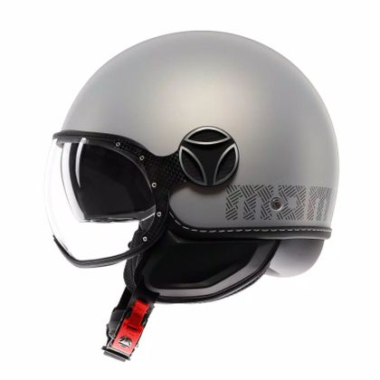 Casque jet Momo Design FGTR EVO - Gris
