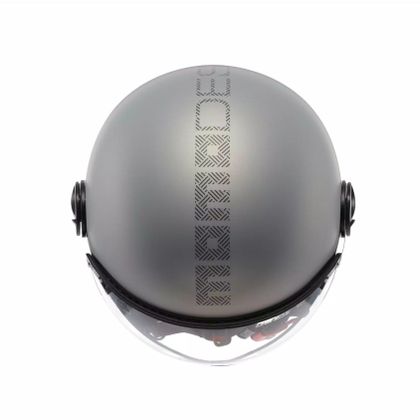 Casque jet Momo Design FGTR EVO - Gris
