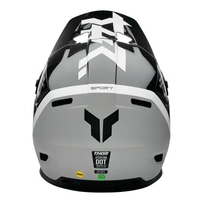 Casque cross Thor REFLEX - SPORT RIOT 2025 - Noir / Blanc