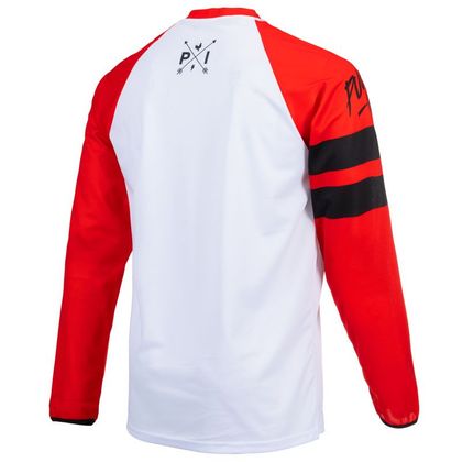 Camiseta de motocross Pull-in ORIGINAL SOLID RED WHITE NIÑO