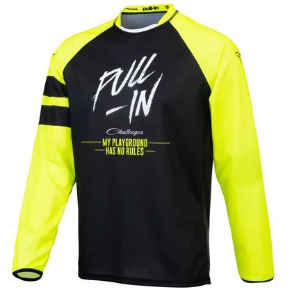 Camiseta de motocross Pull-in ORIGINAL SOLID YELLOW BLACK 2021 Ref : PUL0383 