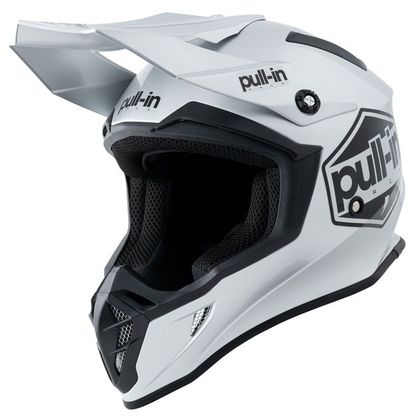 Casque cross Pull-in SOLID GREY SILVER 2021 Ref : PUL0361 