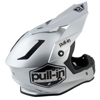Casque cross Pull-in SOLID GREY SILVER 2021