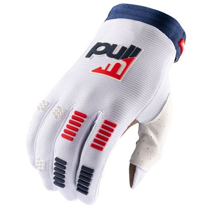 Guantes de motocross Pull-in CHALLENGER NAVY WHITE RED NIÑO Ref : PUL0417 