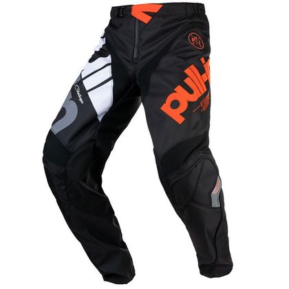 Pantalón de motocross Pull-in RACE BLACK ORANGE 2021 Ref : PUL0403 