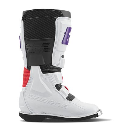 Bottes cross Gaerne GXJ JUNIOR - Blanc / Rouge