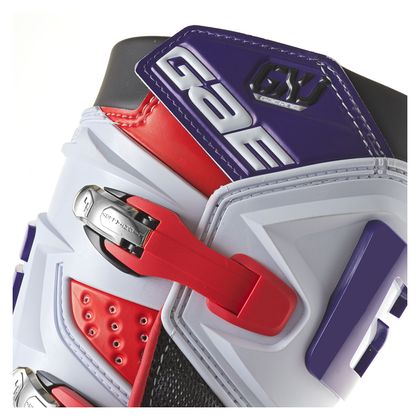 Bottes cross Gaerne GXJ JUNIOR - Blanc / Rouge