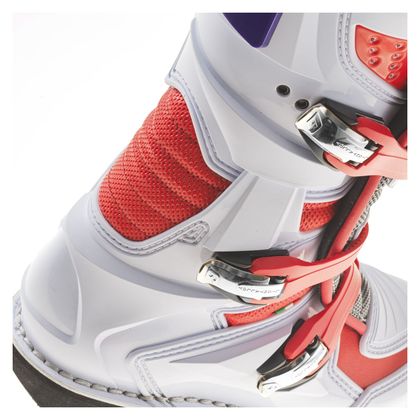 Bottes cross Gaerne GXJ JUNIOR - Blanc / Rouge