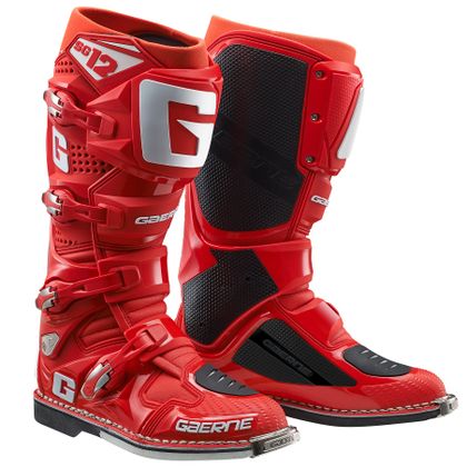 Botas de motocross Gaerne SG12 SOLID RED 2023 - Rojo
