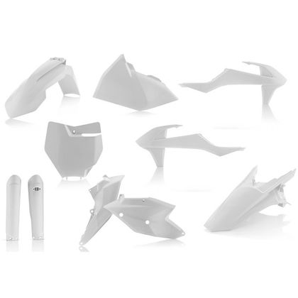 Kit plastiques Acerbis Blanc