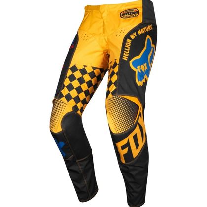 Pantalón de motocross Fox KIDS 180 - CZAR - BLACK YELLOW Ref : FX2435 
