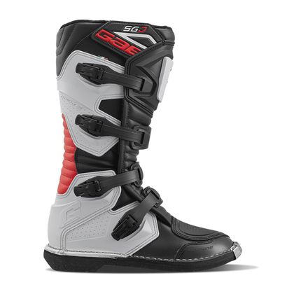 Bottes cross Gaerne SGJ - Noir / Rouge Ref : GA0292 