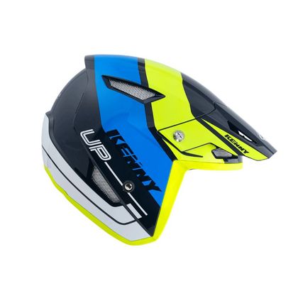 Casque trial Kenny TRIAL UP GRAPHIC BLUE NEON YELLOW 2023 - Bleu / Jaune